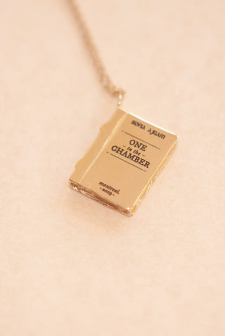 <em>Personnalisable</em> Collier Livre