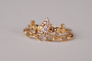 Bague Sorcière Cosmique Diamant