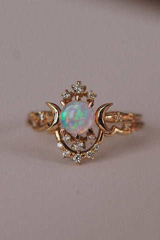 Bague Wandering Star Opale