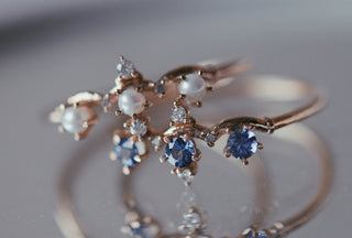 Bague Winter Waltz Sapphir