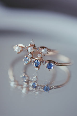 Bague Winter Waltz Sapphir
