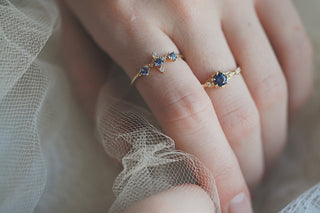 Bague Winter Waltz Sapphir
