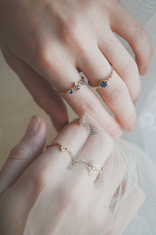 Bague Winter Waltz Sapphir