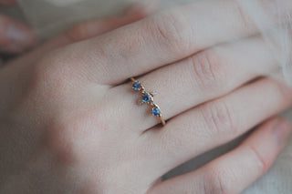 Bague Winter Waltz Sapphir