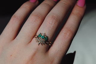 Emerald Theophany Ring