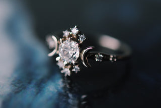 Bague Wandering Star Diamant Rosecut