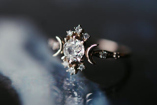 Bague Wandering Star Diamant Rosecut