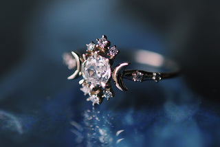 Bague Wandering Star Diamant Rosecut