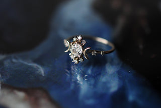 Bague Wandering Star Diamant Rosecut