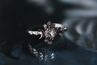 Bague Wandering Star Diamant Rosecut