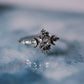 Rosecut Diamond Wandering Star Ring