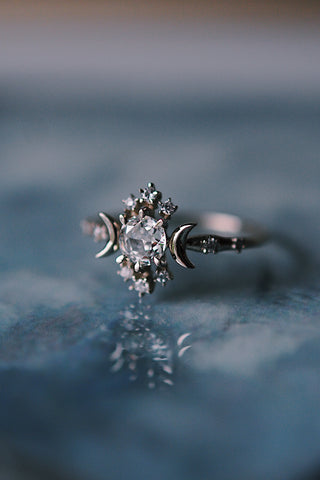 Bague Wandering Star Diamant Rosecut
