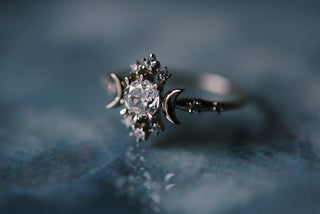 Bague Wandering Star Diamant Rosecut