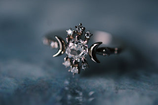 Bague Wandering Star Diamant Rosecut