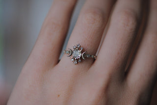 Bague Wandering Star Diamant Rosecut