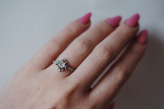 Bague Wandering Star Diamant Rosecut