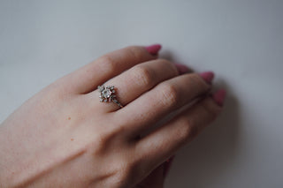 Bague Wandering Star Diamant Rosecut