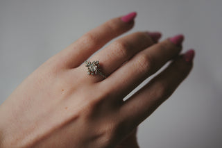 Bague Wandering Star Diamant Rosecut