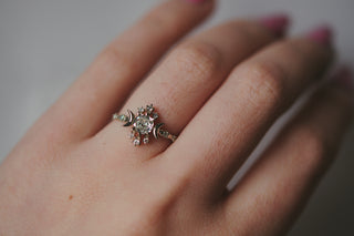 Bague Wandering Star Diamant Rosecut