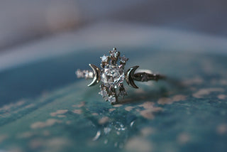 Bague Wandering Star Diamant Rosecut