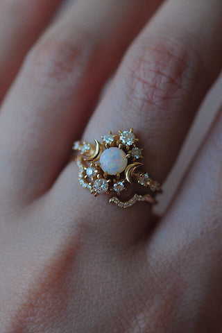 Bague Wandering Cosmos Opale