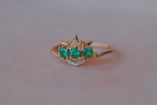 Emerald Theophany Ring
