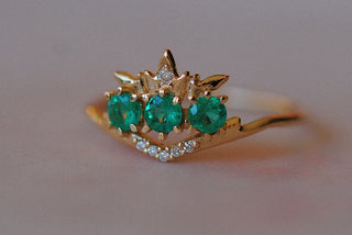 Emerald Theophany Ring