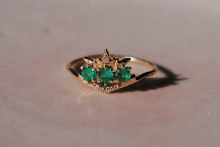 Emerald Theophany Ring