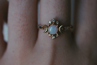 Bague Arc en ciel Wandering Star