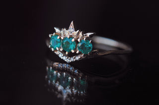 Emerald Theophany Ring