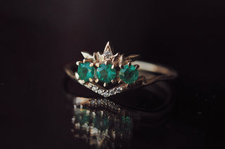 Emerald Theophany Ring