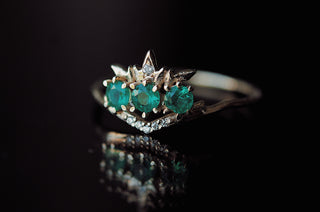Emerald Theophany Ring