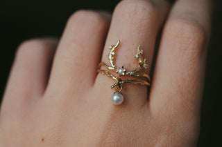 Bague Guardien Blanc