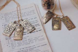 The World Tarot Card Necklace