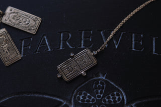 Diamond Enlightenment Tarot Card Necklace - READY-TO-SHIP