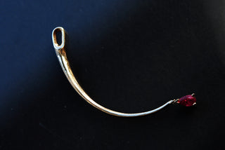 Surgeon's Needle Necklace