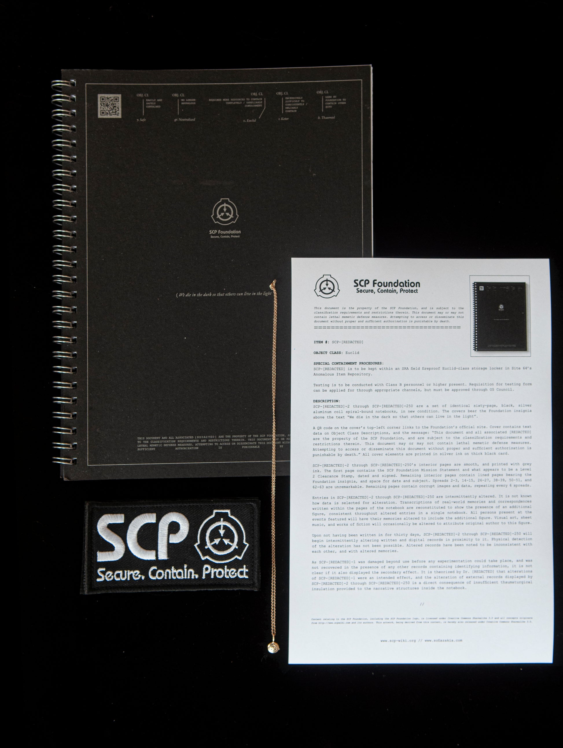Scp 035 Spiral Notebooks for Sale