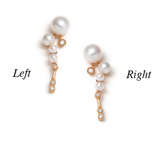 Boucle d'oreille scintillante