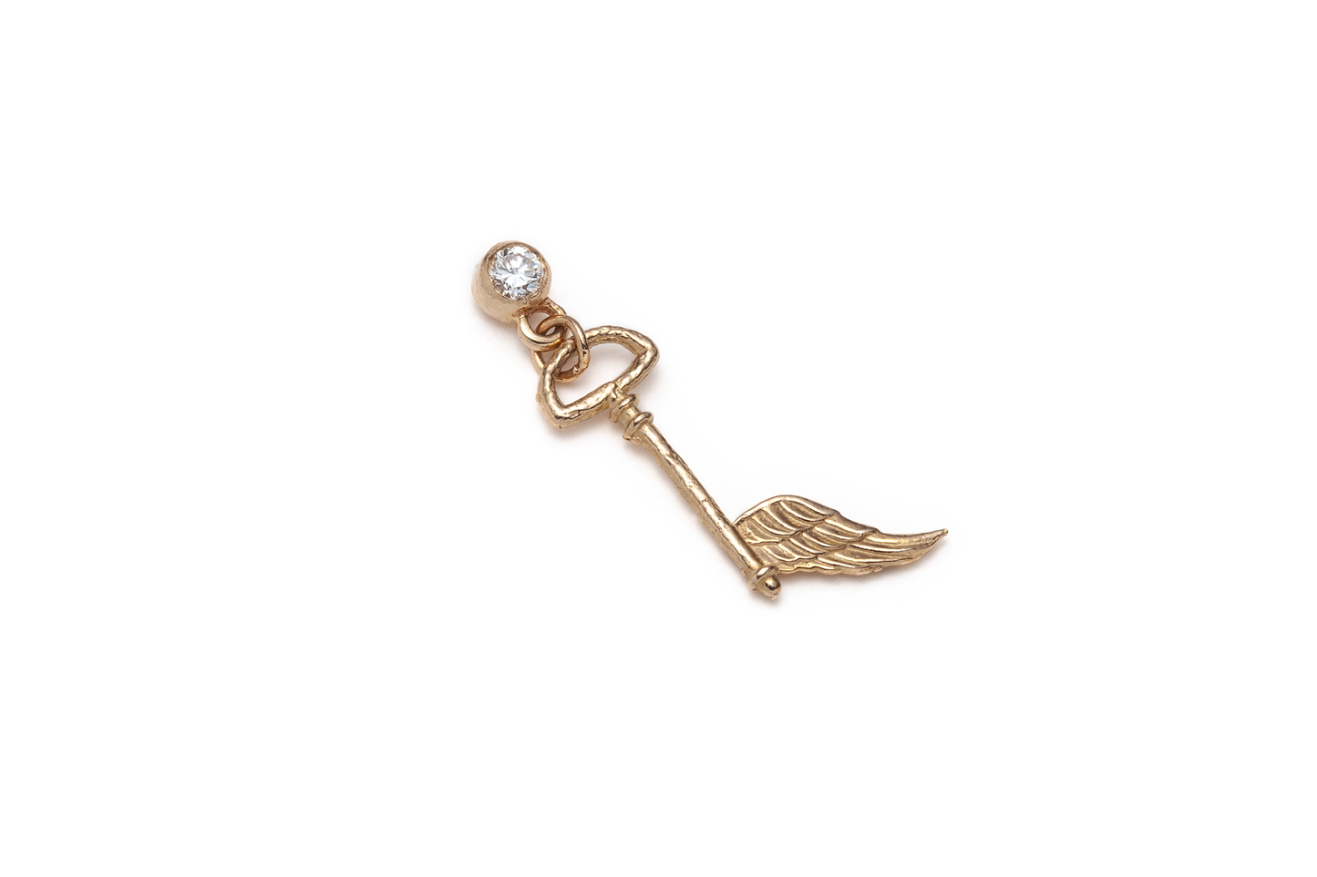 Angel Key Earring