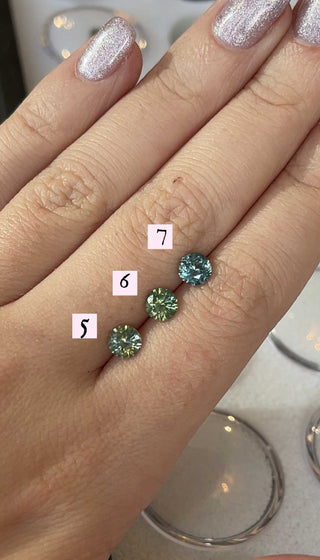 Bague wandering star sapphire bi-colore