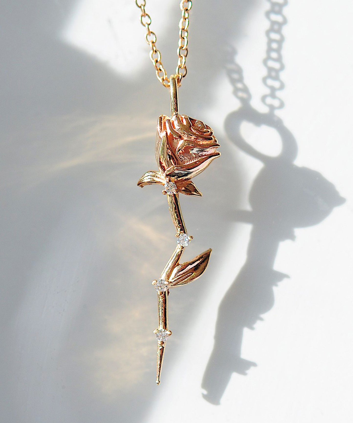 Celestial Rose Necklace