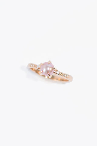 Bague Rose Champagne