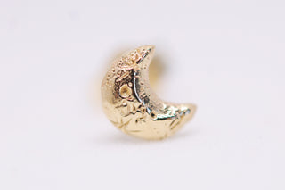 Boucle d'oreille croissant de lune