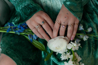 Bague Oracle Saphir Rosecut