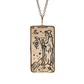 The Hermit Tarot Card Necklace