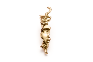 Boucle d'oreille relique de la Méduse occidentale
