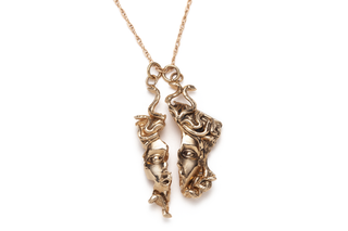 Collier Relique Méduse de l'Ouest