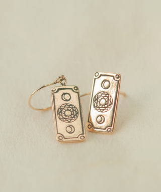 Boucle d'oreille bébé tarot