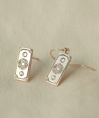 Boucle d'oreille bébé tarot