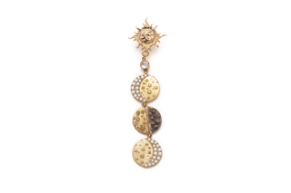Boucle d'oreille Mini Phase de Lune